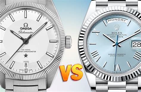 is rolex that much better than omega|omega constellation vs rolex datejust.